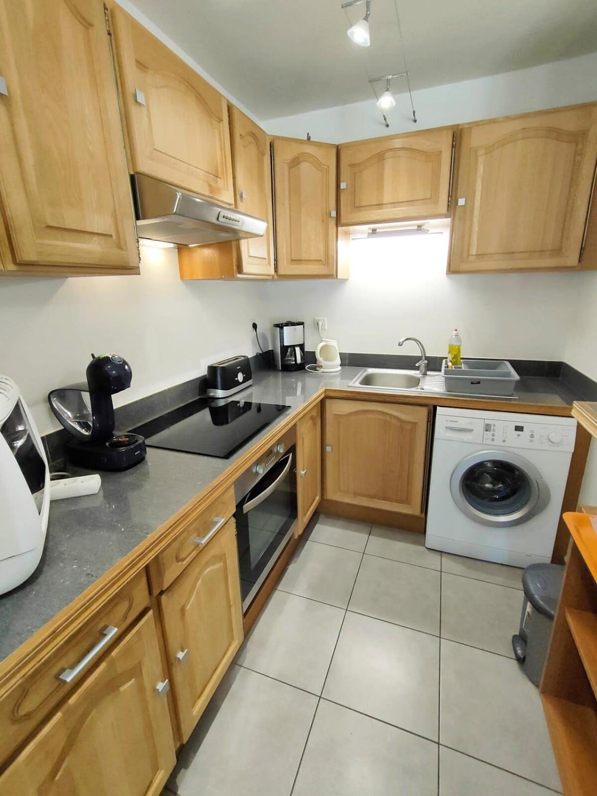 Apartment With Pool Air Conditioning Wifi And Garage 科利尤尔 外观 照片